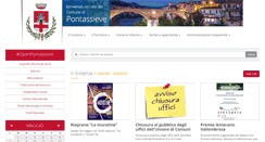 Desktop Screenshot of comune.pontassieve.fi.it