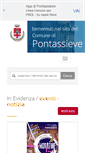 Mobile Screenshot of comune.pontassieve.fi.it
